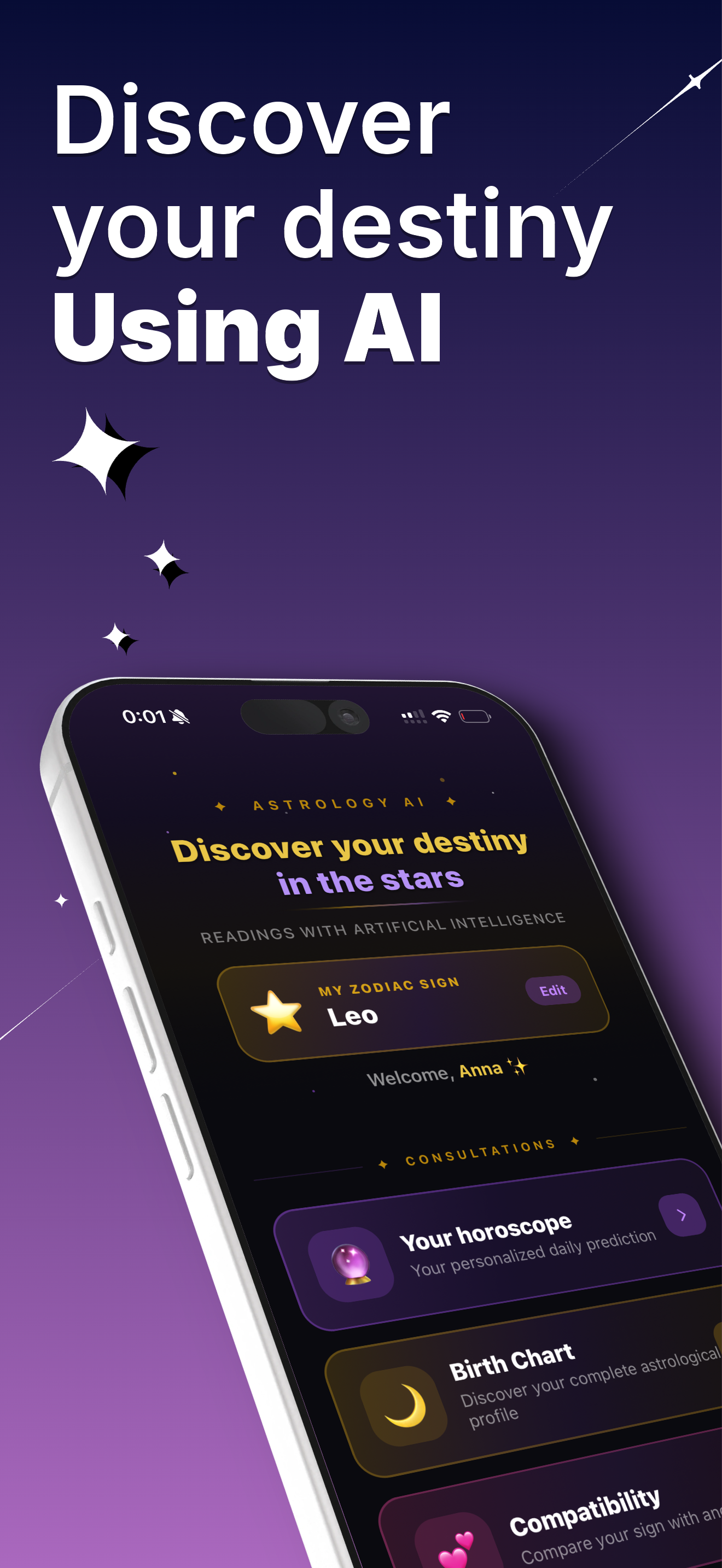 Set Up Your Astrological Profile